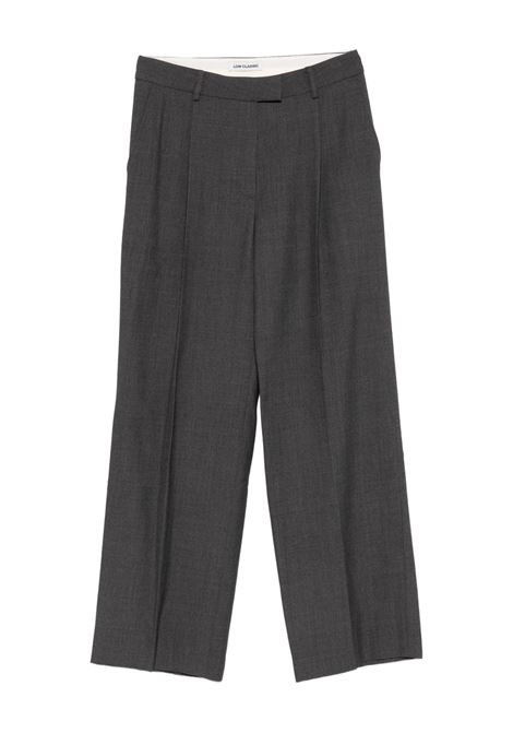 pantaloni belted pointed trousers donna grigi LOW CLASSIC | LCPF25PA013770547